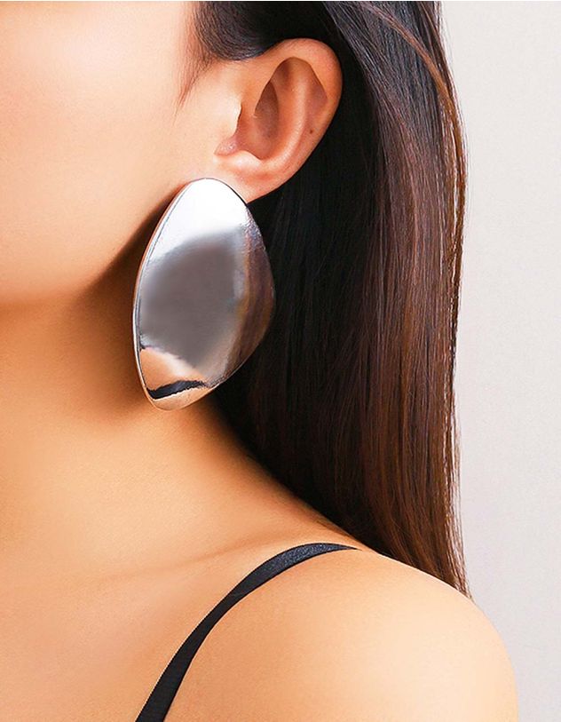 Сережки з глянцевим покриттям | 263405 - A-SHOP
