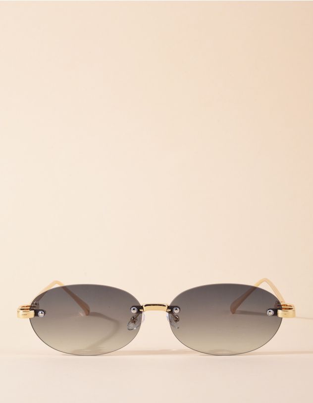 Окуляри від сонця круглі з тонкими дужками | 266490-38-XX - A-SHOP