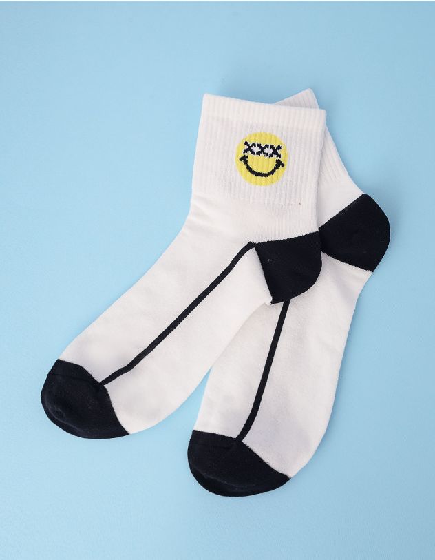 Шкарпетки зі смайликом | 252069-01-XX - A-SHOP