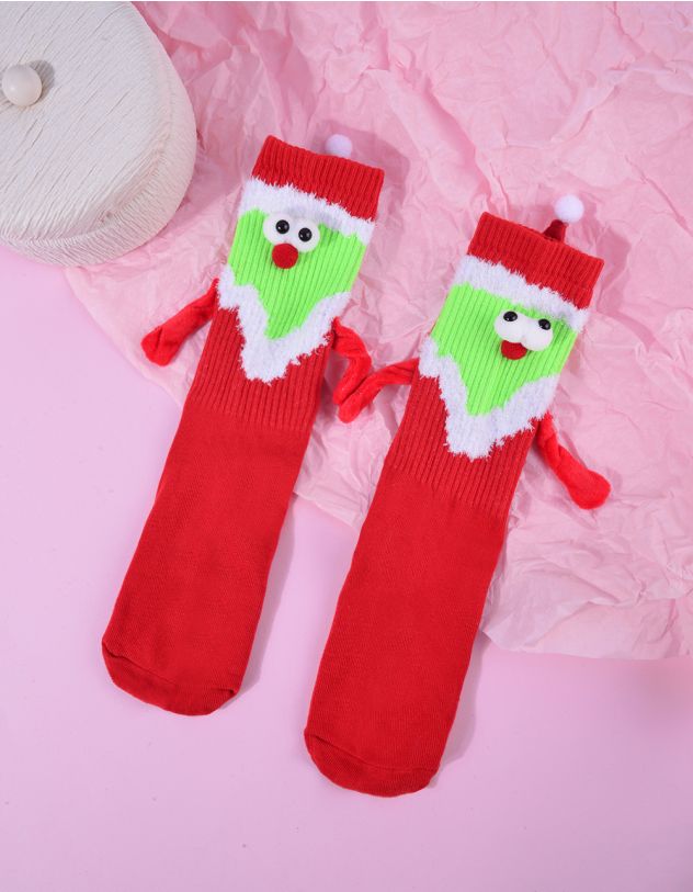 Шкарпетки різдвяні з магнітними ручками | 259509-15-XX - A-SHOP