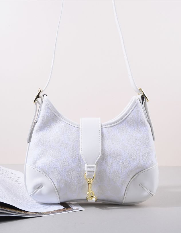 Сумка на довгому ремінці з принтом | 265910-01-XX - A-SHOP