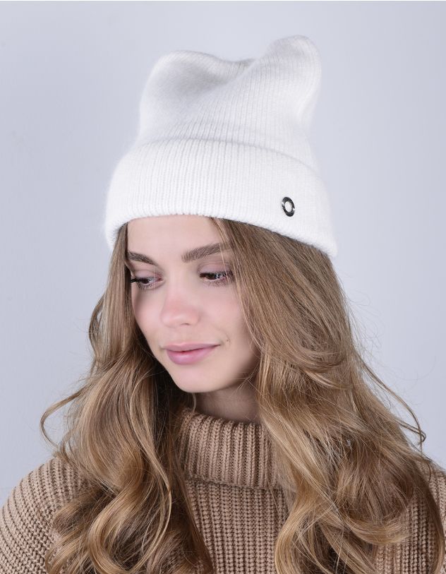 Шапка з вушками | 265501 - A-SHOP
