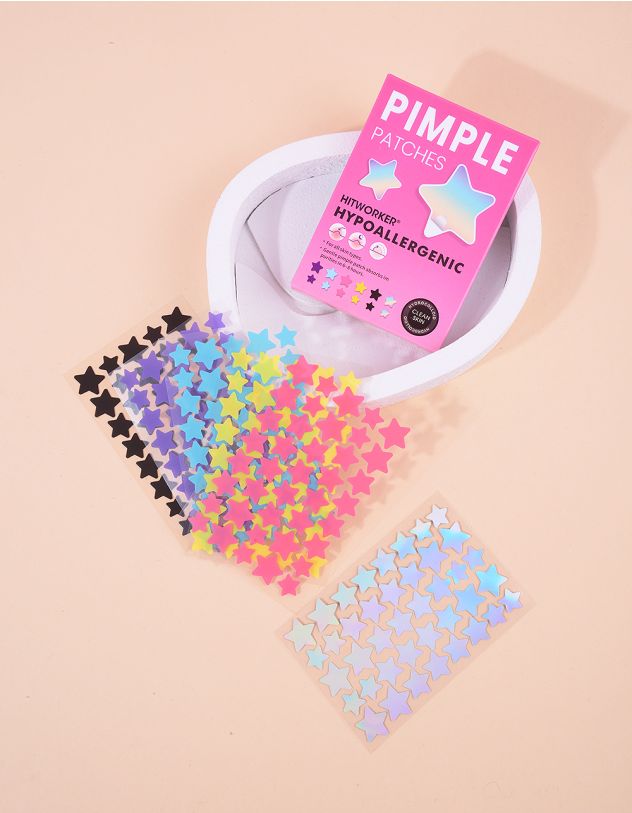 Патчі від прищів 240шт у вигляді зірки | 265880-21-XX - A-SHOP