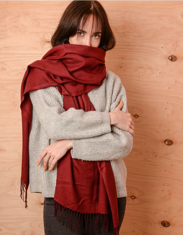 Шарф з китицями | 237344-27-XX - A-SHOP
