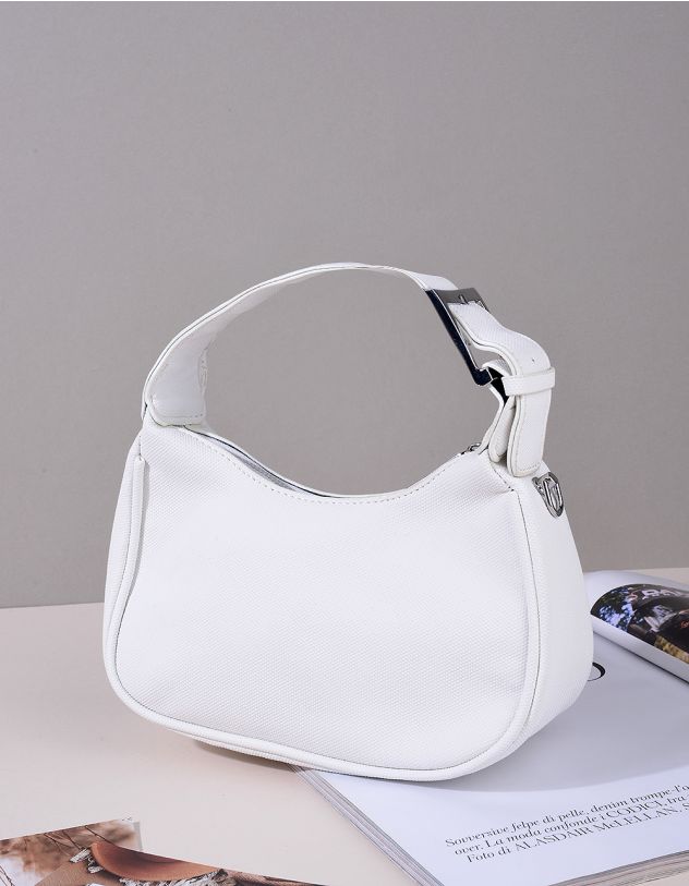 Сумка багет на довгому ремінці | 263533-01-XX - A-SHOP