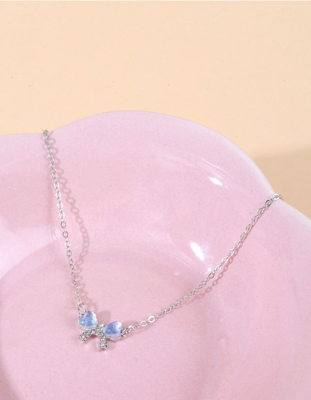 Підвіска на шию з кулоном у вигляді банта | 264219-05-XX - A-SHOP