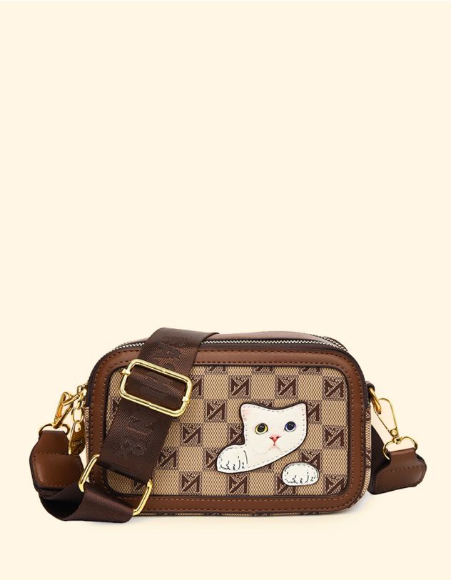 Сумка кросс боді з котиком | 264276-22-XX - A-SHOP