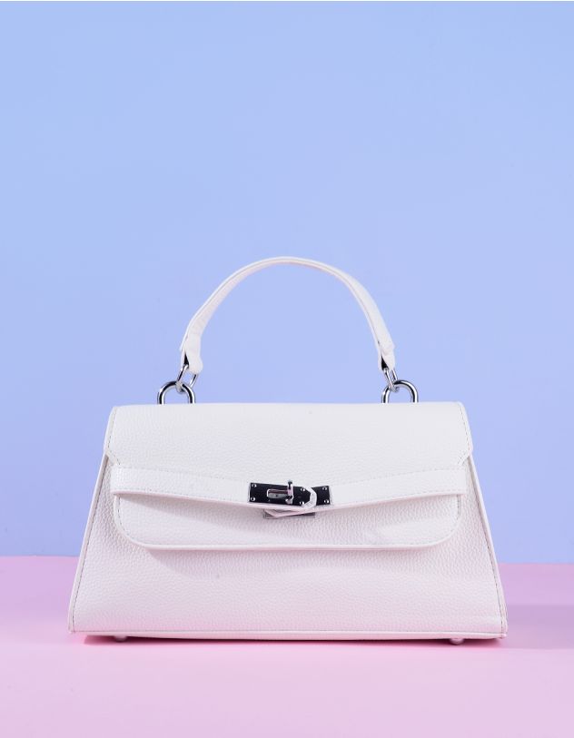 Сумка на довгому ремінці з фурнітурою | 264404-01-XX - A-SHOP