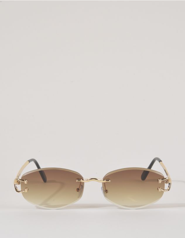 Окуляри від сонця з тонкими дужками | 265043-12-XX - A-SHOP