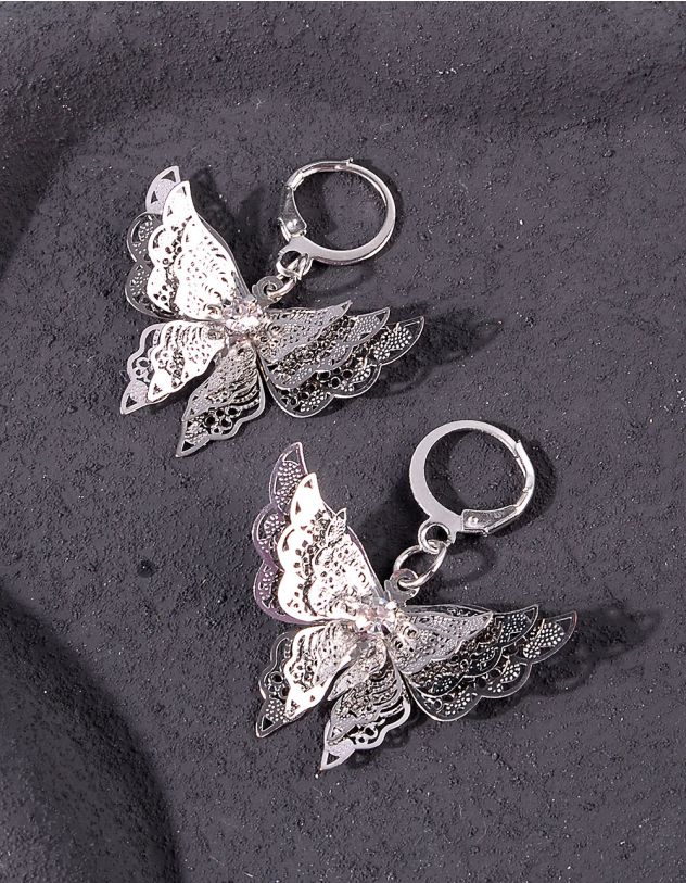 Сережки у вигляді метеликів | 255301-05-XX - A-SHOP