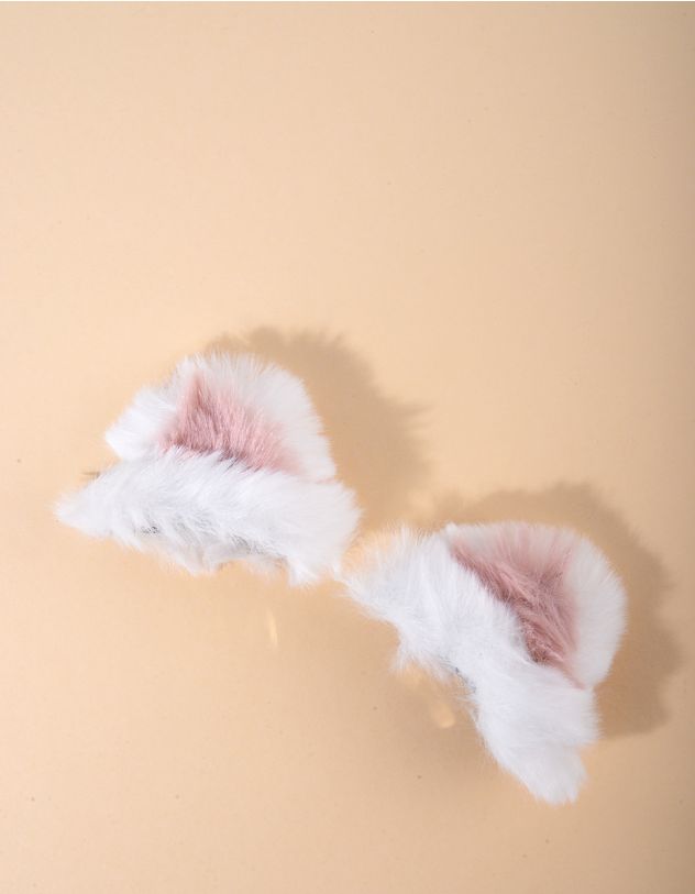Шпильки для волосся хутряні у вигляді вух | 252767-40-XX - A-SHOP