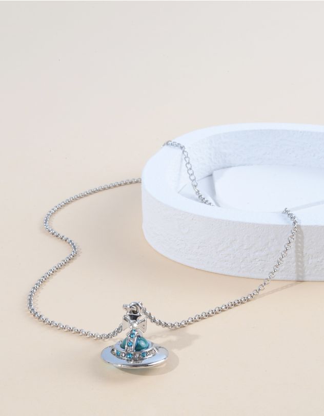 Підвіска на шию з кулоном у вигляді Сатурна | 262985-66-XX - A-SHOP