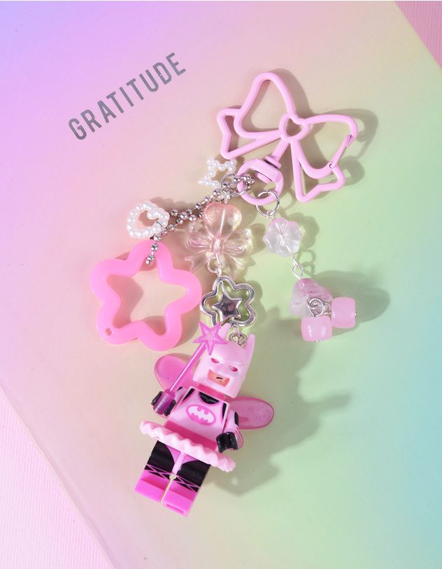 Брелок у вигляді Бетмена з бантом | 264707-14-XX - A-SHOP