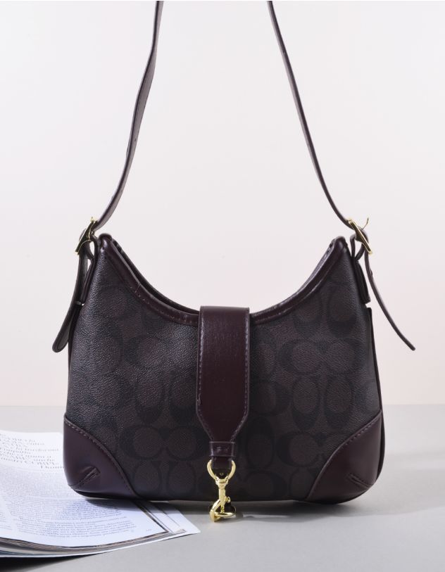 Сумка на довгому ремінці з принтом | 265910-33-XX - A-SHOP