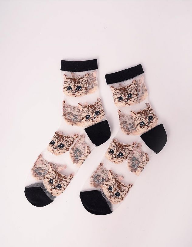Шкарпетки з кицьками | 241538-02-28 - A-SHOP