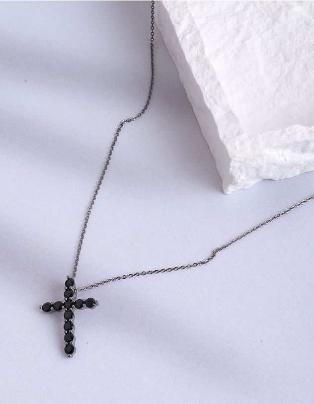 Підвіска на шию з кулоном у вигляді хреста | 254885-02-XX - A-SHOP