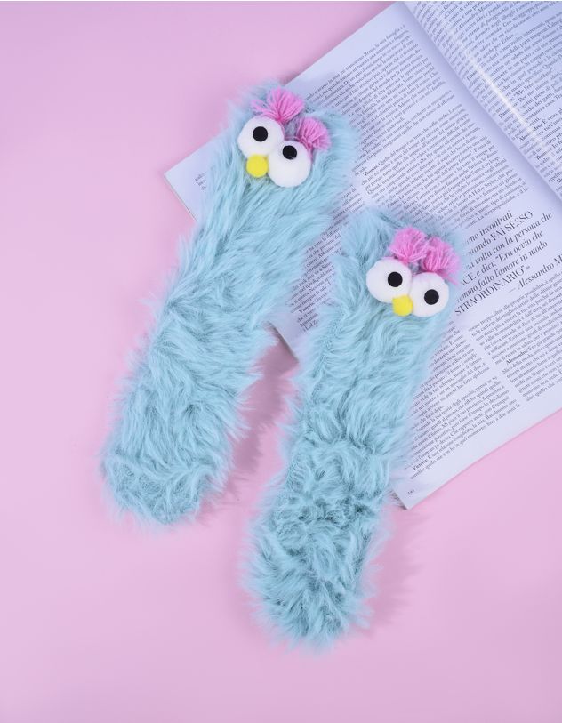 Шкарпетки хутряні з очима | 263539-37-XX - A-SHOP