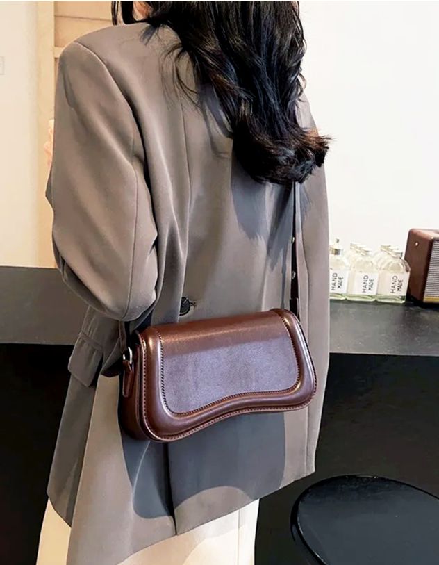 Сумка на плече з клапаном | 263237-12-XX - A-SHOP