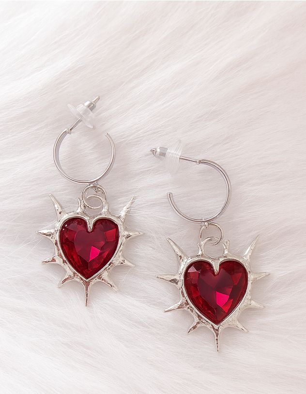 Сережки у вигляді серця | 264620-60-XX - A-SHOP