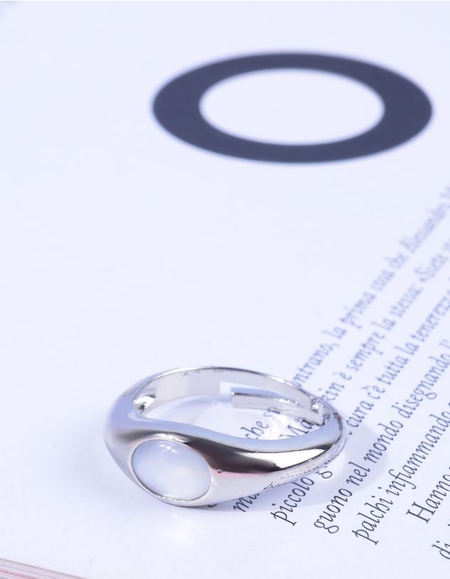 Кільце з кабошоном | 264020-05-38 - A-SHOP