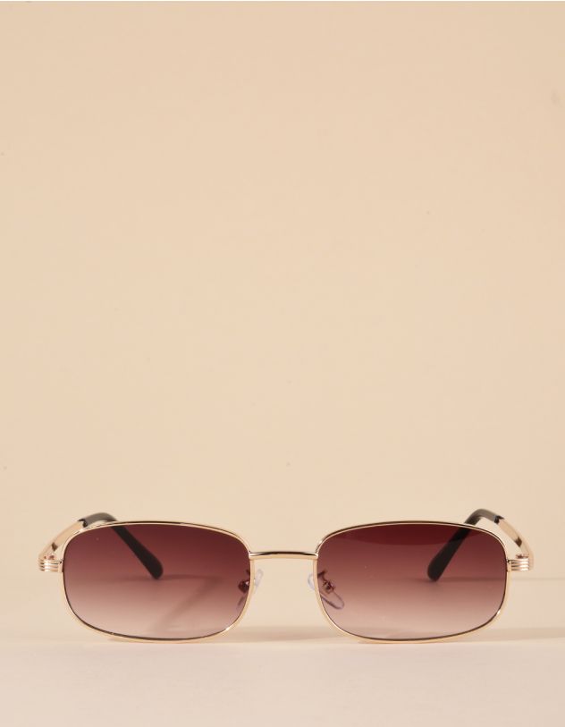 Окуляри вузькі з прямокутними лінзами | 262791-12-XX - A-SHOP