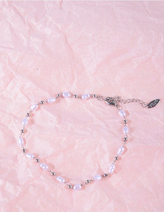 Браслет на ногу з перлинами | 266270-05-XX - A-SHOP