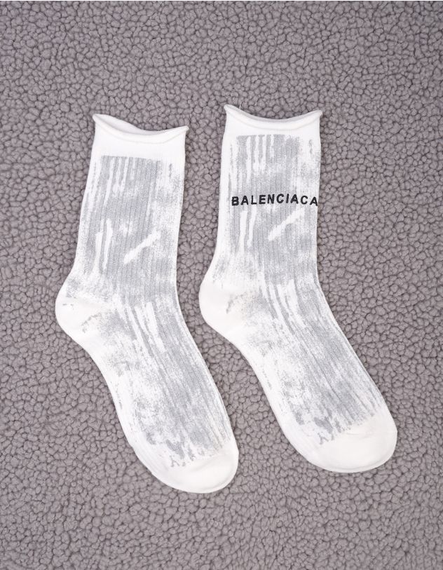 Шкарпетки з написом | 259059-01-08 - A-SHOP