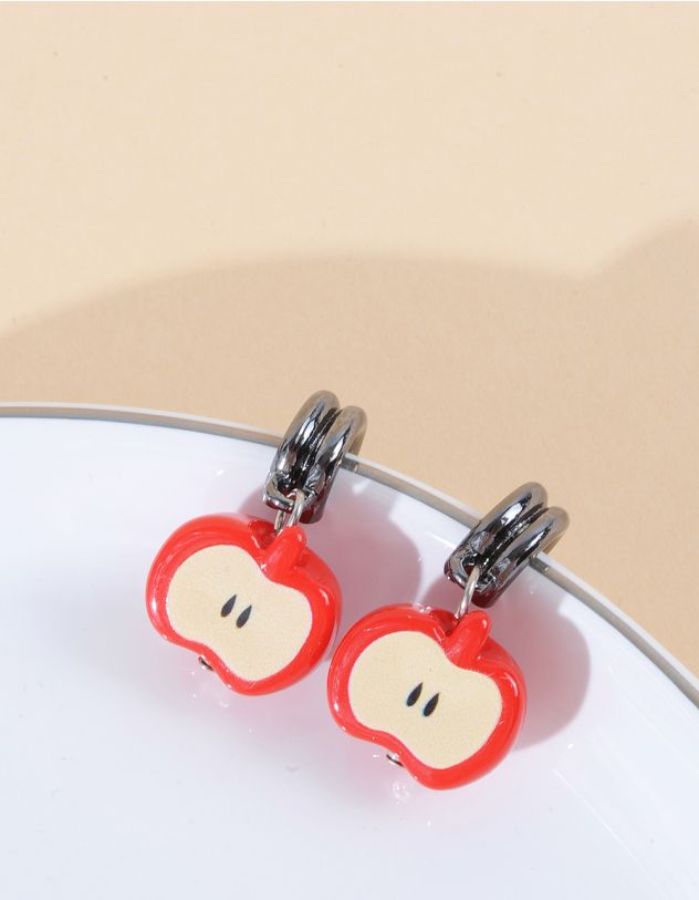Сережки у вигляді яблука | 263866-60-XX - A-SHOP