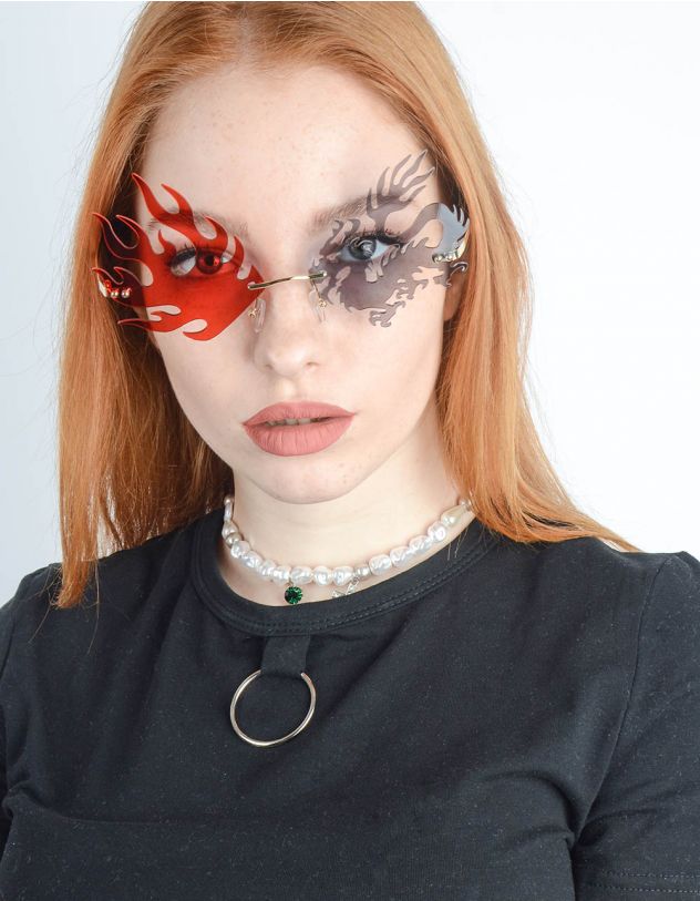 Окуляри з лінзами у вигляді вогню та дракона | 245534-11-XX - A-SHOP