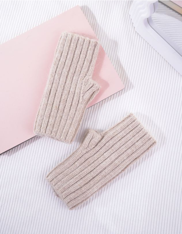 Мітенки в рубчик | 264738-22-XX - A-SHOP