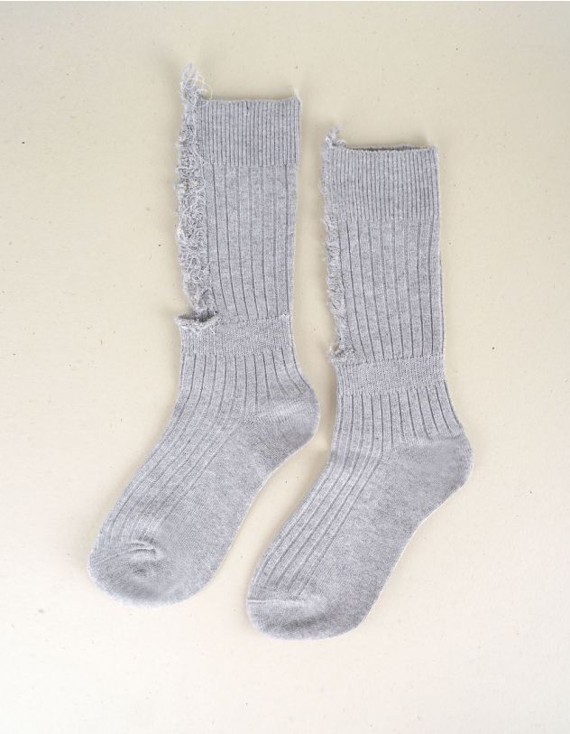 Шкарпетки рвані з вирізами | 254069-29-08 - A-SHOP